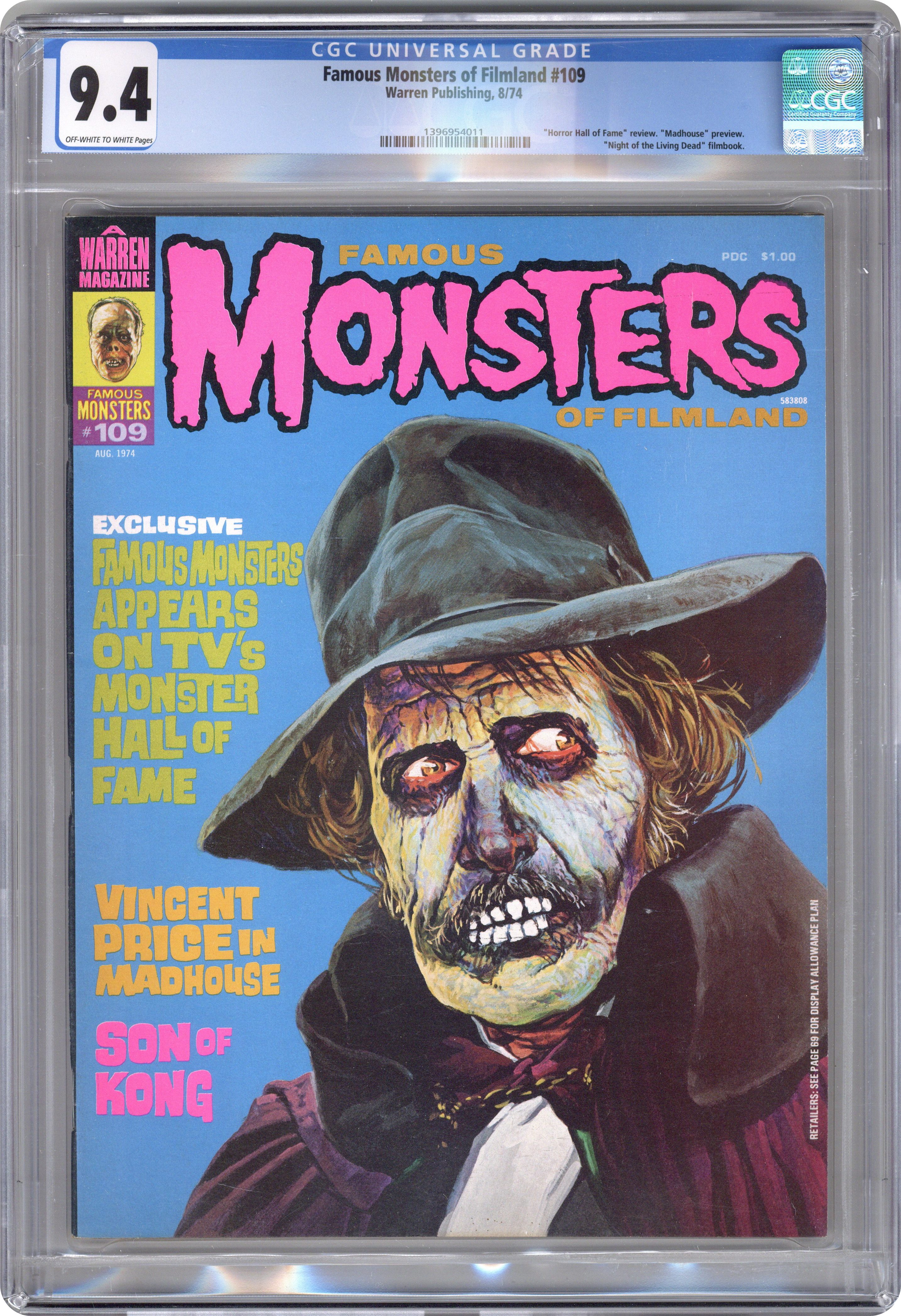 Acrylic by Basil Gogos, 1974. But it seemed that Vincent’s Dr. Death was in every issue. Acrylic by Basil Gogos, 1974. But it seemed that Vincent’s Dr. Death was in every issue.