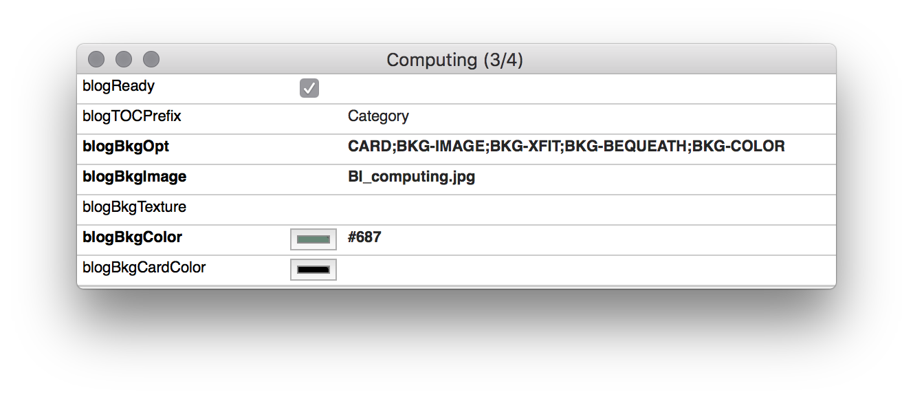 The Computing category webpage will display its truncated posts as a continuous sheet. Its background will be a fixed white circuitboard image. The image has an Alpha channel and has been placed atop a rich #687, which will provide good contrast. And it will shrink to fit horizontally and, so, show more detail. The Computing category webpage will display its truncated posts as a continuous sheet. Its background will be a fixed white circuitboard image. The image has an Alpha channel and has been placed atop a rich #687, which will provide good contrast. And it will shrink to fit horizontally and, so, show more detail.