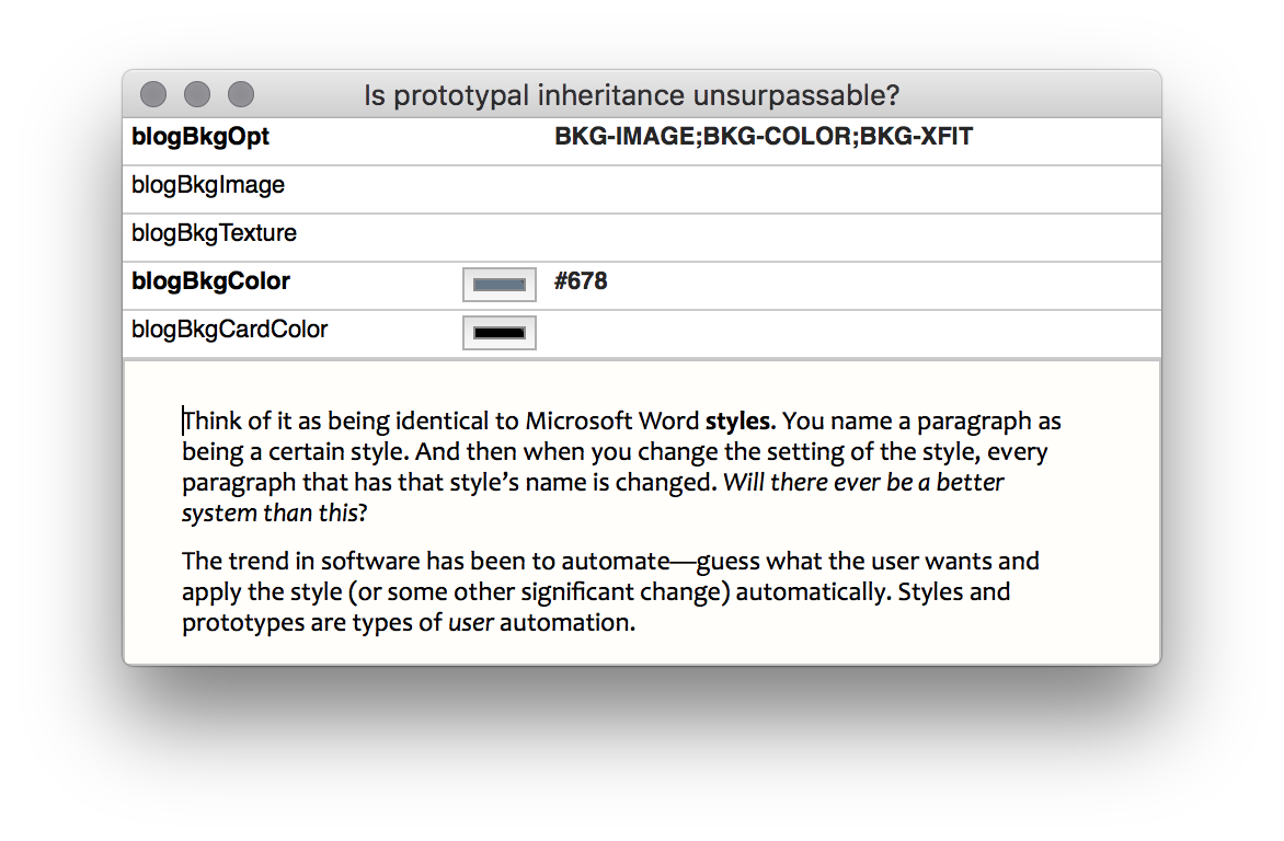 We activate image and color, but this time with x-dimension fitting, thereby restoring a bit of complexity. And there is a color override.. We activate image and color, but this time with x-dimension fitting, thereby restoring a bit of complexity. And there is a color override..
