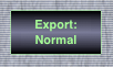The Export All Widget (unchecked)