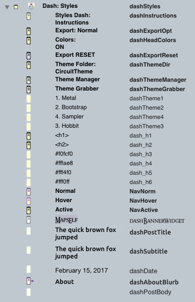 Adding a $Name column in Outline View is a good way to reveal the dashboard notes’ actual names. Adding a $Name column in Outline View is a good way to reveal the dashboard notes’ actual names.