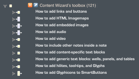 How things look in Outline View now. How things look in Outline View now.