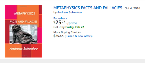 We’re in Amazon now. We’re in Amazon now.