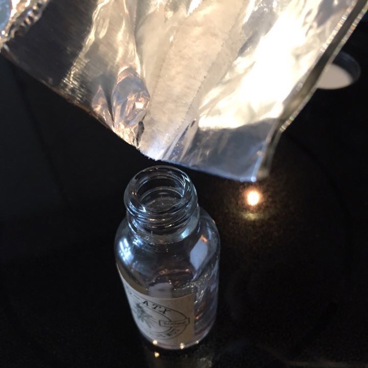 Then tap into the hole. Then tap into the hole.